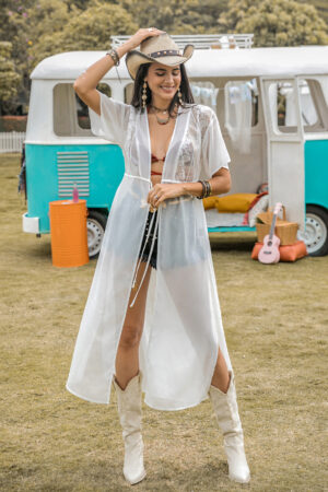 Stylische Boho Kimono Jacke