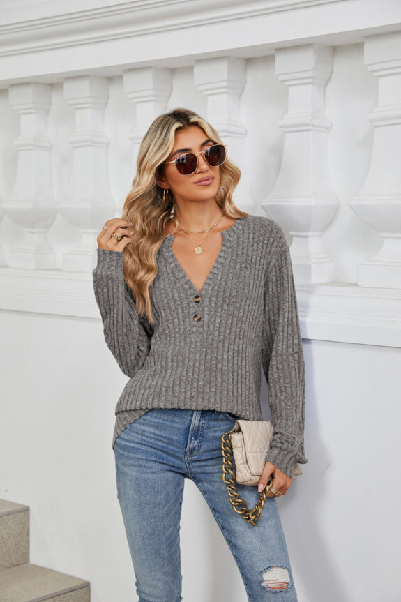 Purple Boho Sweater for Fall