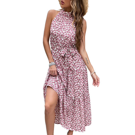Flowing Boho Midi Dress Charm