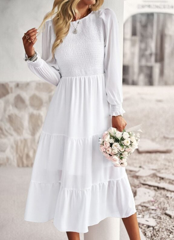 Unique Boho Dress in Green