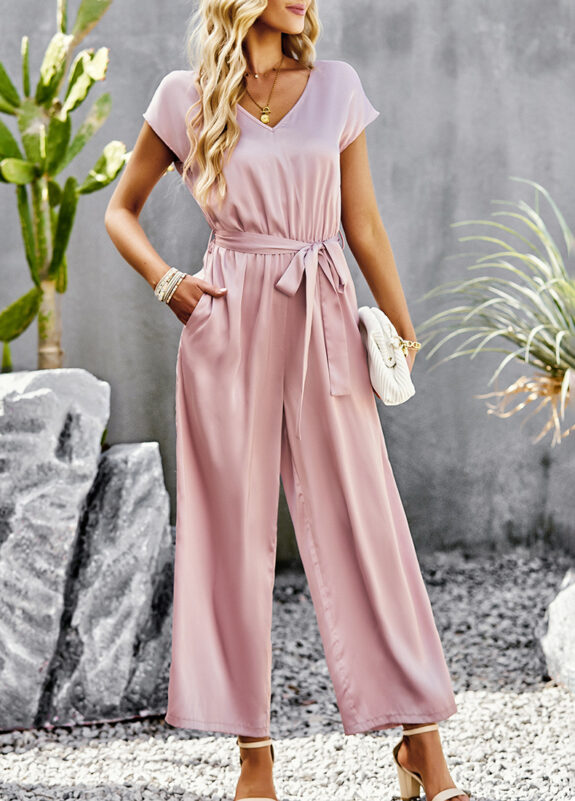 Loose Fitting Boho Jumpsuit Elegance