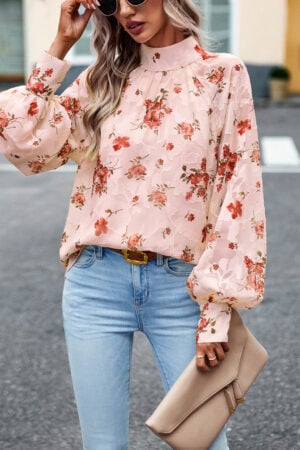 Long Sleeve Boho Tunic Blouse