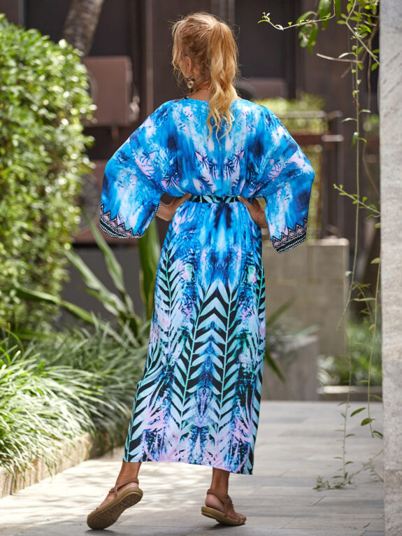 Lightweight Boho Kimono Holiday Look