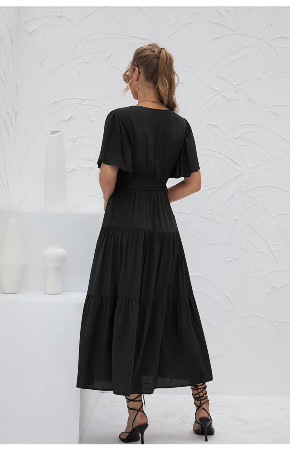 Flowy Boho kleita siltām dienām