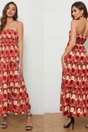Lightweight Floral Bohemian Dress Essentials