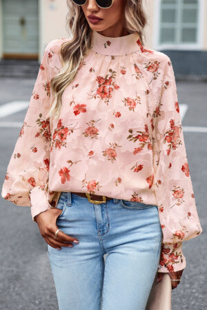 Long Sleeve Boho Tunic Blouse
