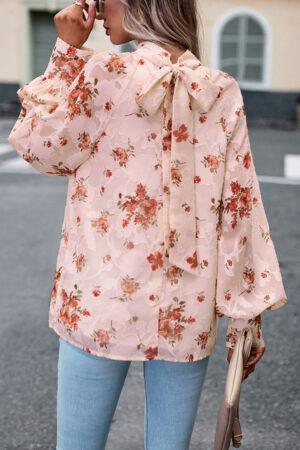 Relaxed Fit Boho Tunic Blouse
