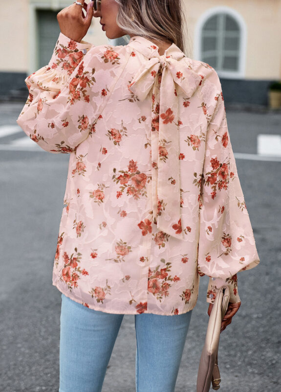 Relaxed Fit Boho Tunic Blouse