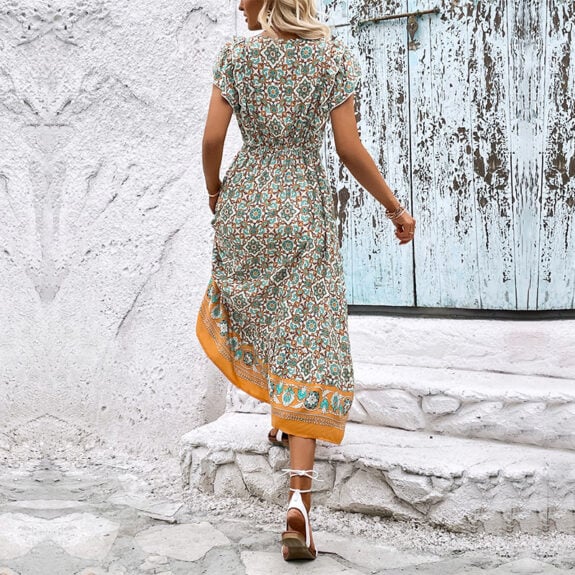 Stylish Long Boho Dress Women