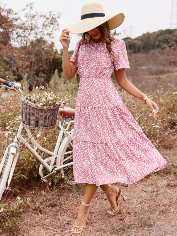 Flowy Boho Dress for Summer