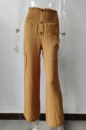 Casual Loose Flare Pants Women