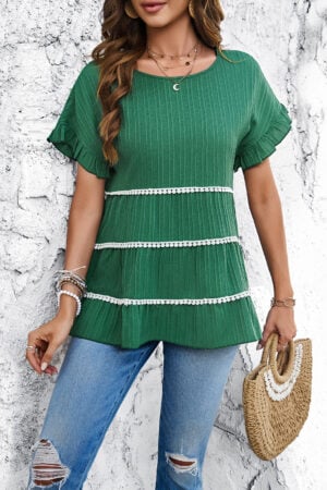 Elegant sommerboho-bluse med stil