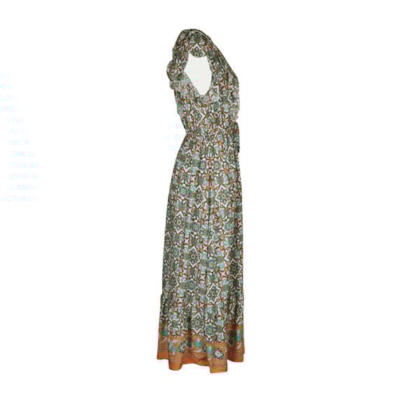 Boho Women's Ruffled Summer Dress