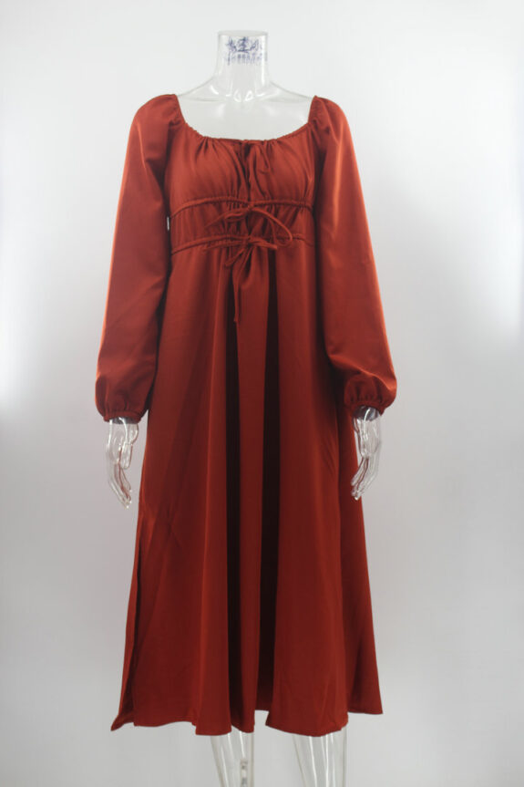 Elegant Boho Dress Swing Style
