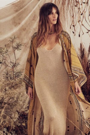 Vibrant Printed Boho Kimono