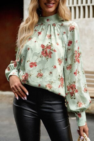Chic Floral Boho Shirt Women