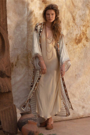 Loose Fit Boho Kimono