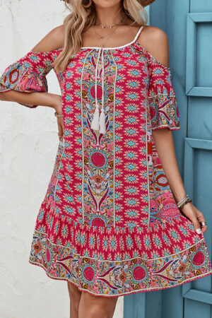 Vêtements Boho Femme Robe Flowy