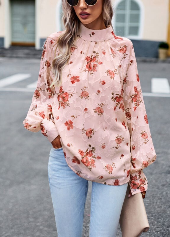 Comfortable Boho Blouse Long Sleeve