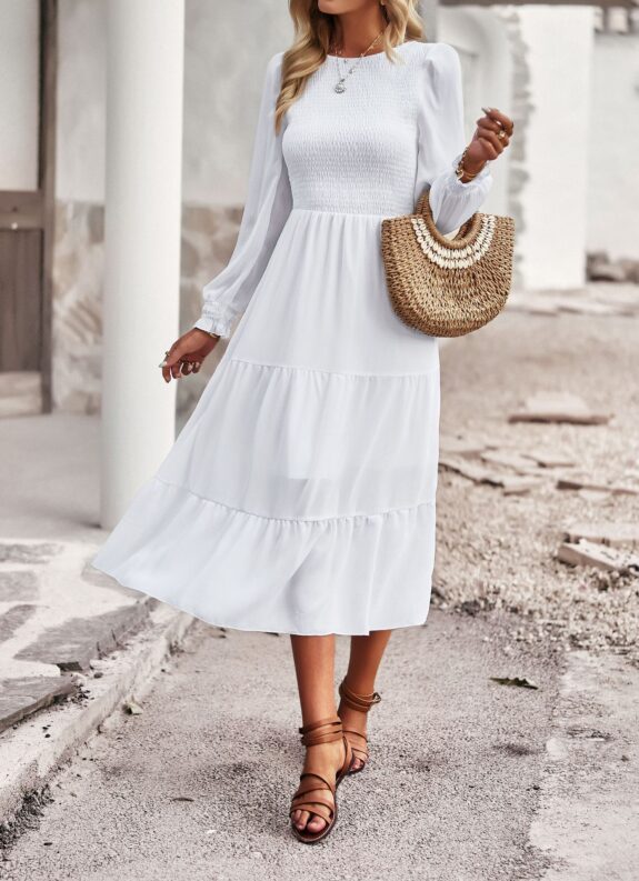 Elegant Boho Dress for Summer