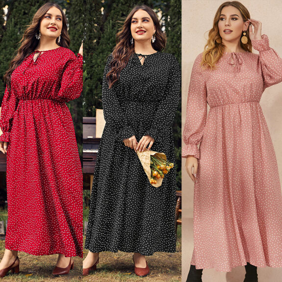 Elegáns plusz méretű Boho divat