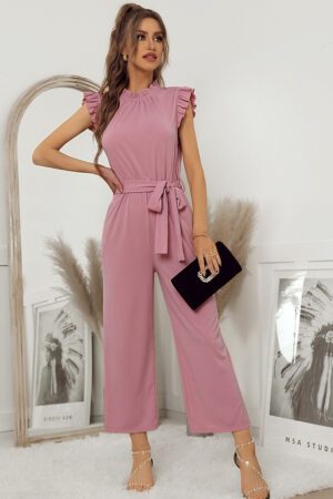 Chic Bohemian Romper with Ruffles