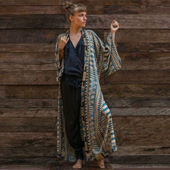 Boho Kimono Beach Cover-Up for Women