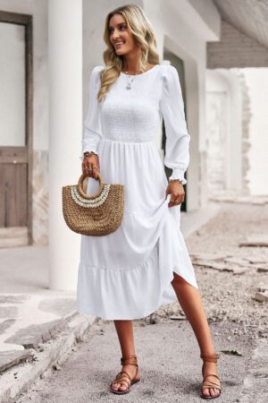 Casual Green Boho Dress Style