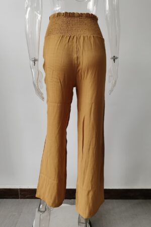 Elegant Wide Leg Flare Pants