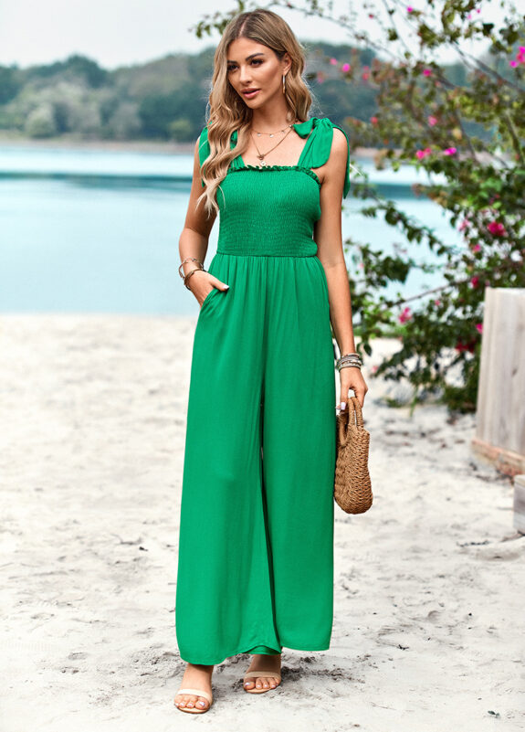 Boho Casual Summer Jumpsuit Festive