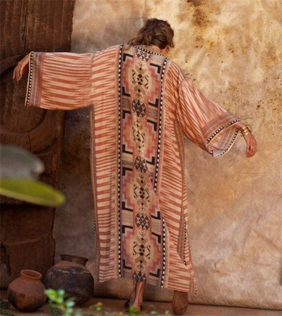 Chic Summer Boho Kimono