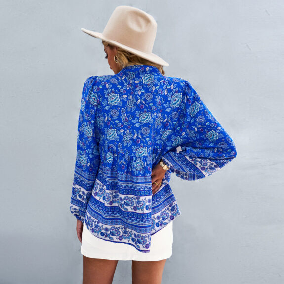 Eleganta boho tunika rudenim