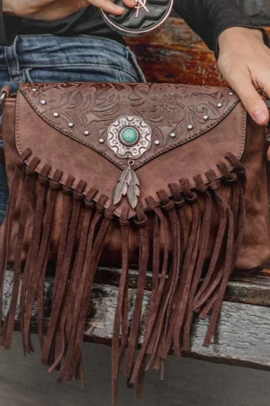 Vintage Boho Messenger Handbag