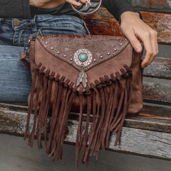 Vintage Boho Messenger Handbag