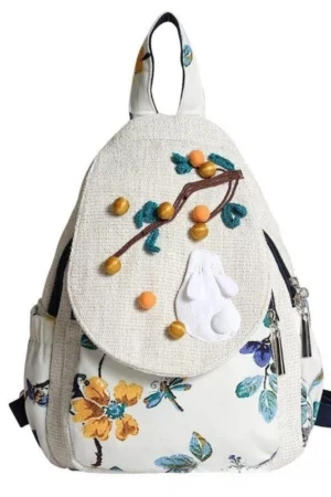 Boho Floral Kids Backpack Fun
