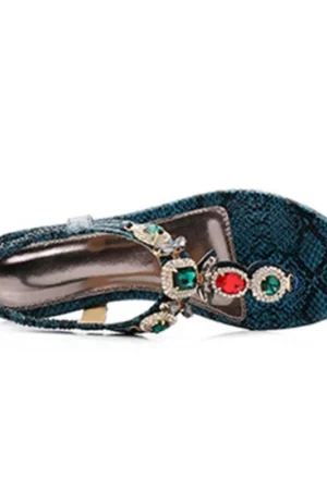 Estilos de sandalias boho de moda para el verano