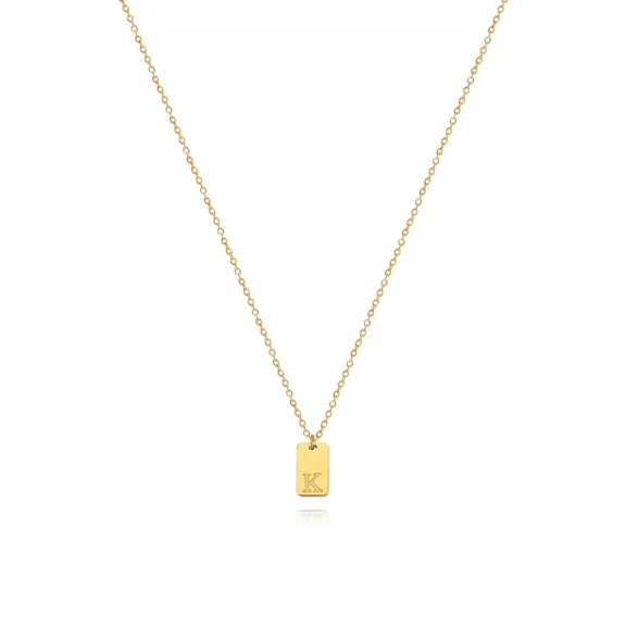 Boho Initial Letter Necklace Gift