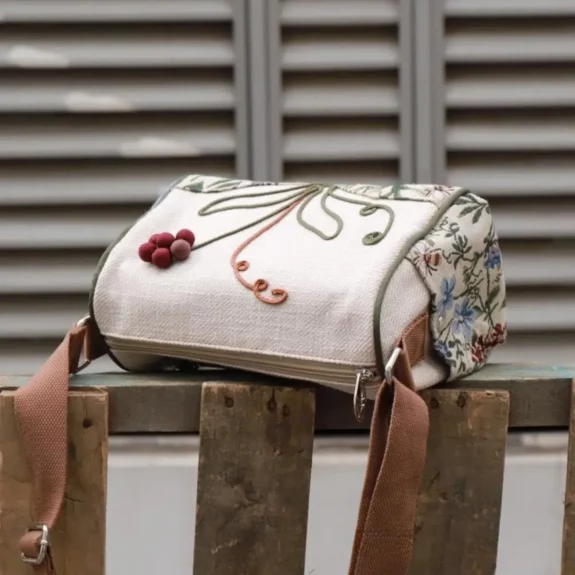 Stylish Boho Bag with Embroidery