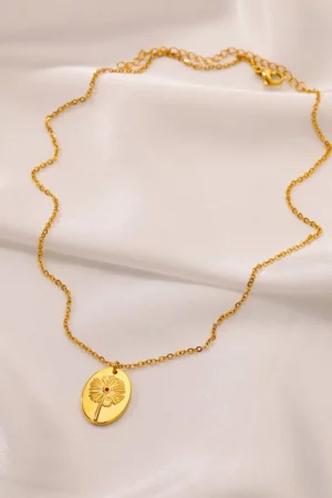 Élégant pendentif Boho de forme ovale