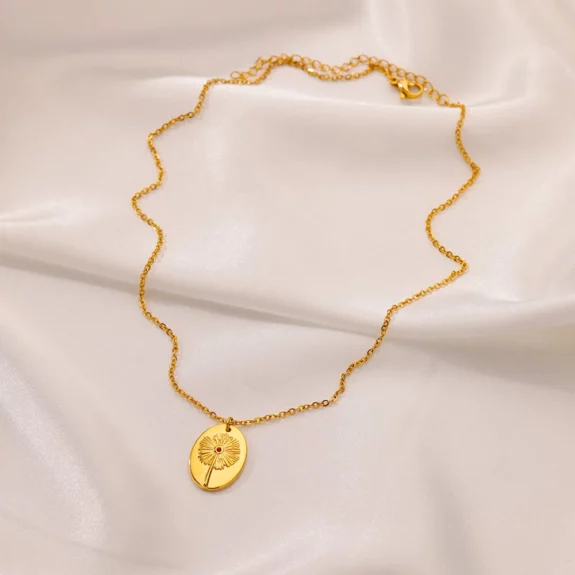 Élégant pendentif Boho de forme ovale