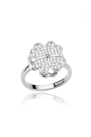 Anxiety Relief Boho Clover Ring