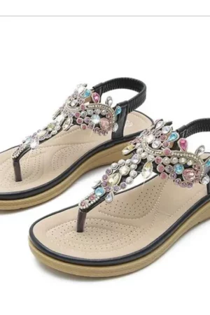 Stylish Women's Boho Flip Flops