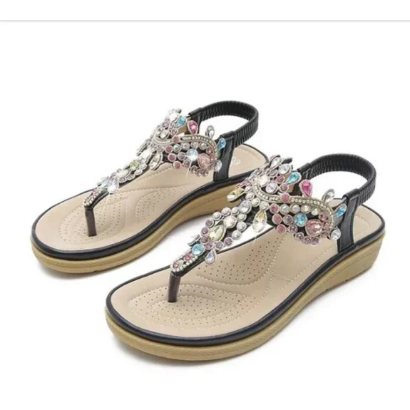 Stylish Women's Boho Flip Flops