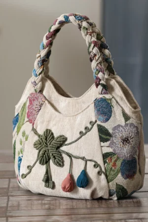 Colorful Boho Cloth Handbag Design