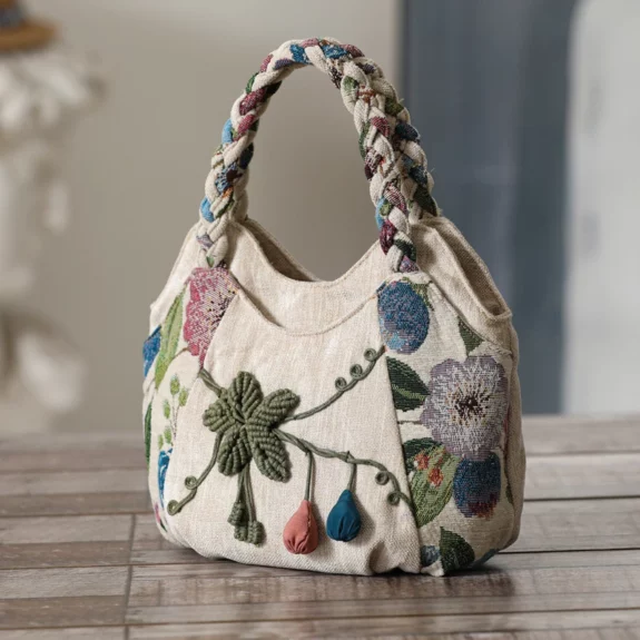 Colorful Boho Cloth Handbag Design