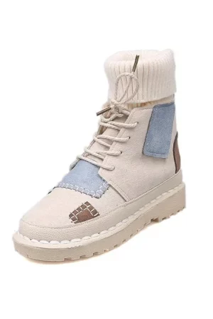 Unique Women's Boho Cloth Boots