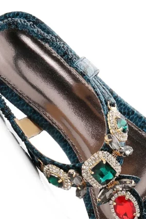 Colección de cómodas sandalias boho de colores