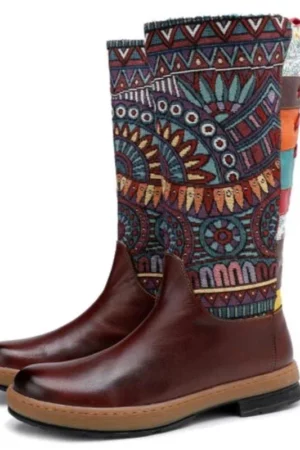 Vibrant Boho Boots for Women