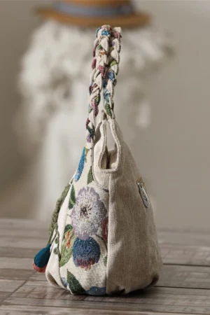 Stylish Handheld Boho Embroidery Bag