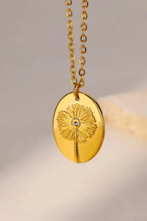 Élégant pendentif Boho de forme ovale